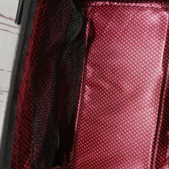 Lodis new small black leather chain strap crossbody - Picture 7 of 8